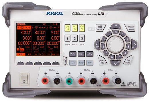 Linear Dc Power Supply Triple Output - Rigol DP832 3チャンネルトリプル出力プログラマブルリニアDC電源（30V/3A、195W）