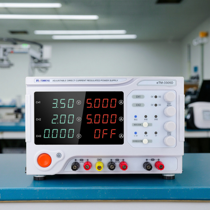 デスクトップ型リニア電源 4桁表示 30V デュアル/トリプ - Dual Channel Linear Power Supply 30V 5A のレビューと価格